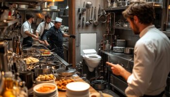Comment emménager des toilettes de restaurant ?